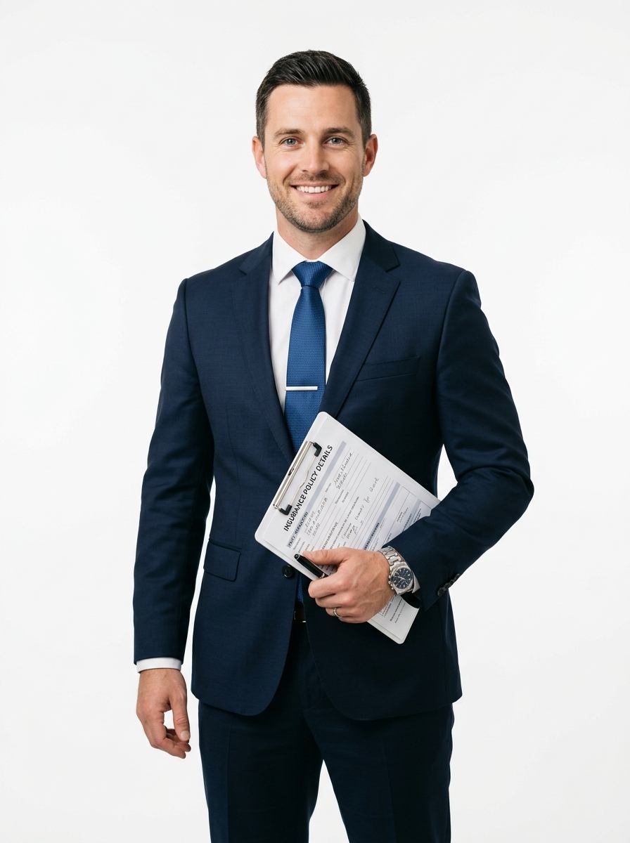 True Path Insurance Businessman Agent